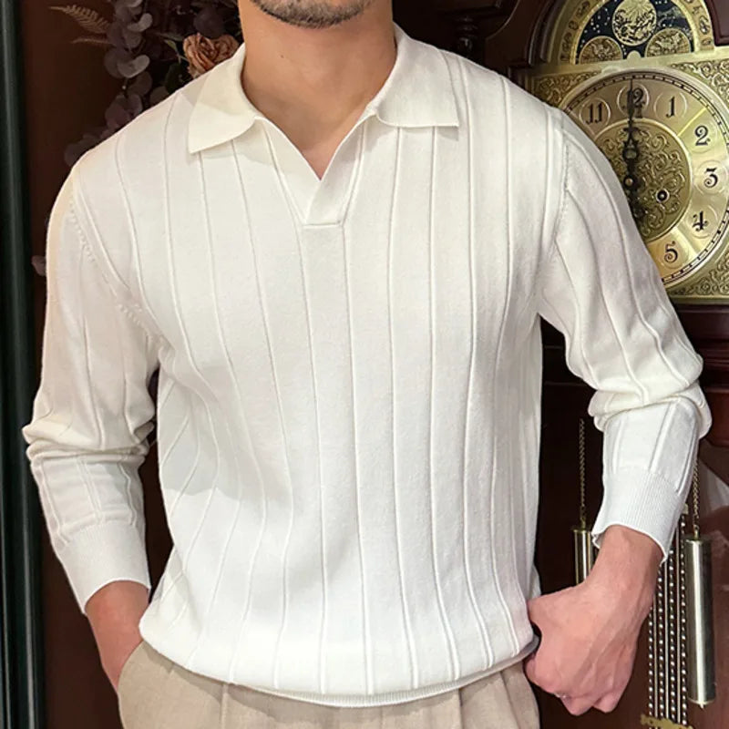 Oliver London™ Langærmet Polo Shirt