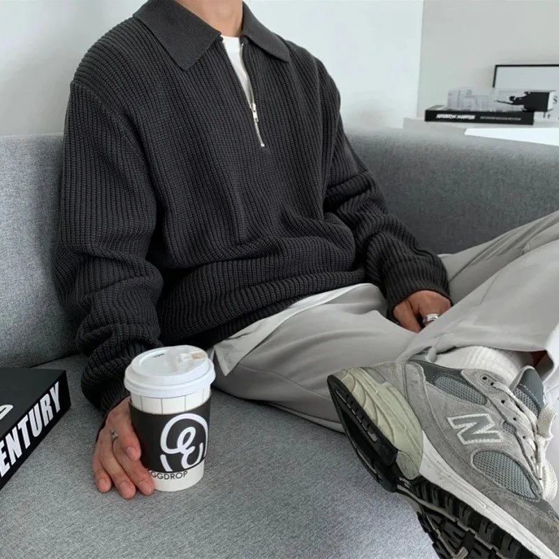 Oliver London™- Zip up sweater
