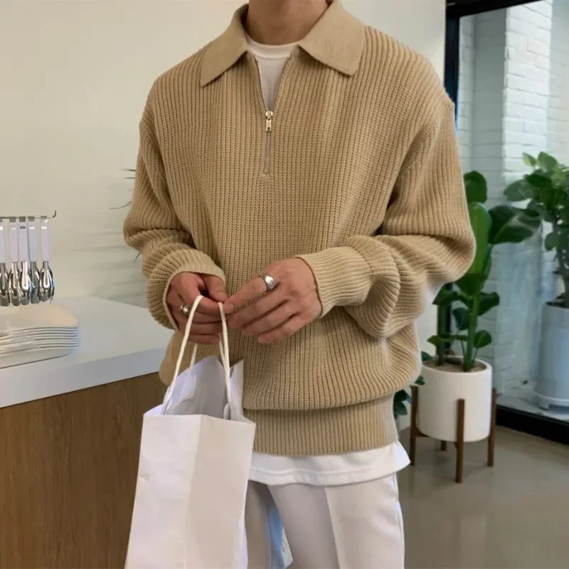 Oliver London™- Zip up sweater