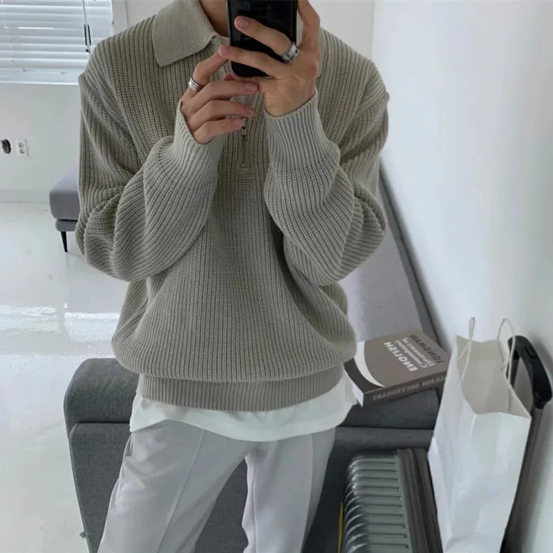 Oliver London™- Zip up sweater
