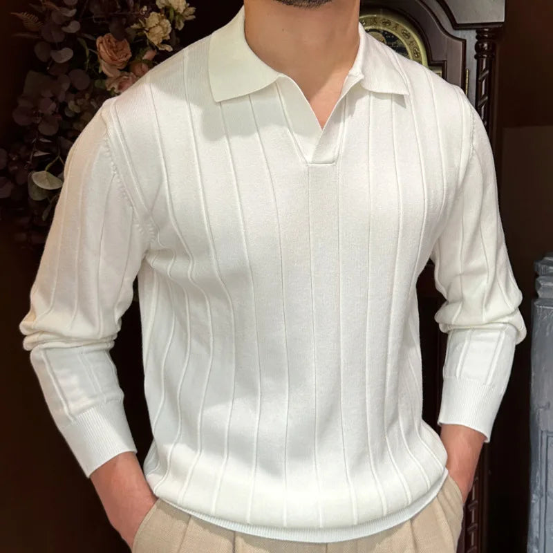 Oliver London™ Langærmet Polo Shirt