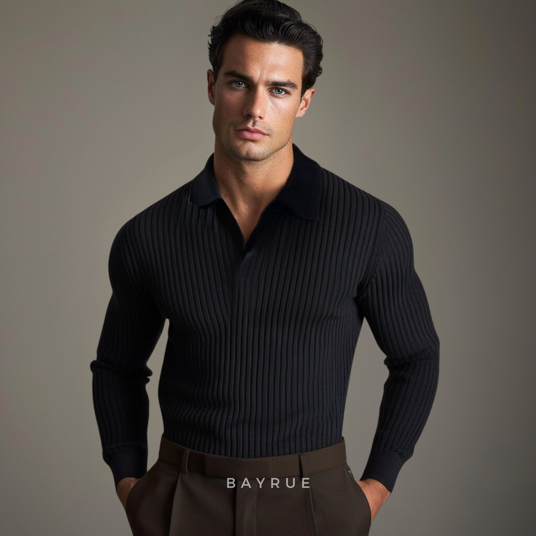 Oliver London  Open Collar Shirt