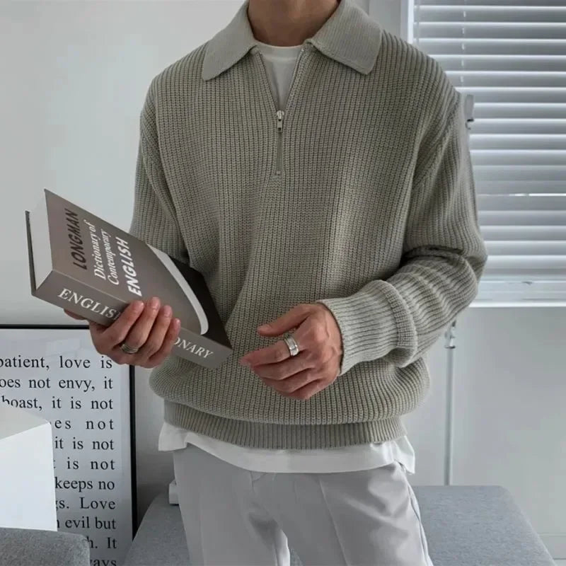 Oliver London™- Zip up sweater