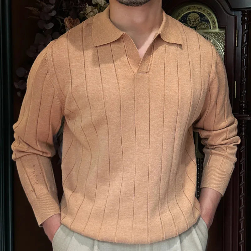 Oliver London™ Langærmet Polo Shirt